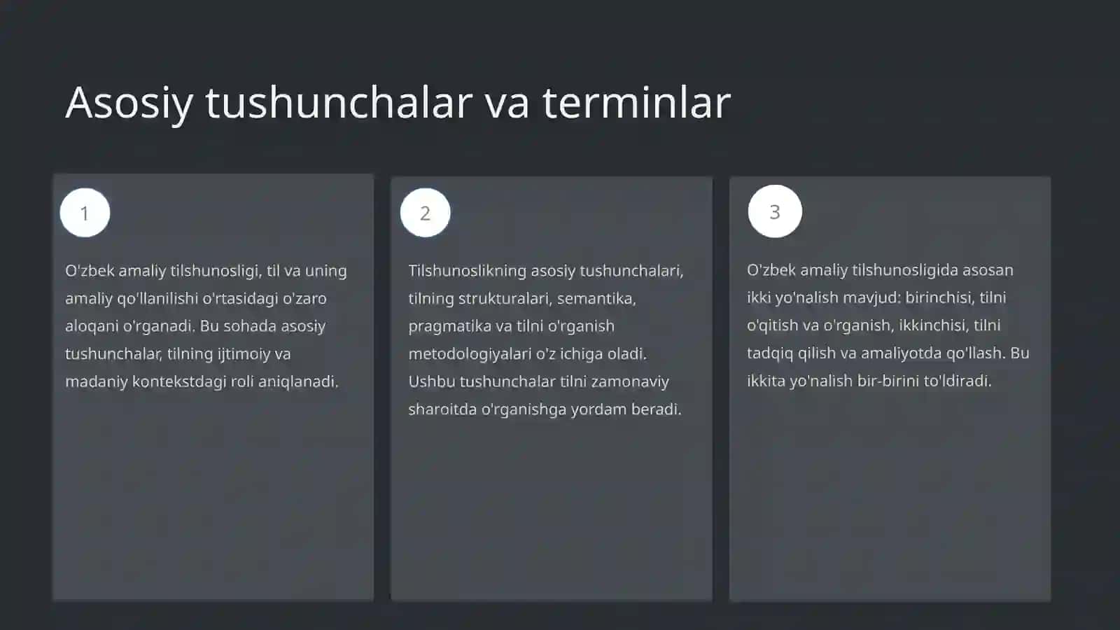 O'zbek amaliy tilshunosligining istiqbollari 3