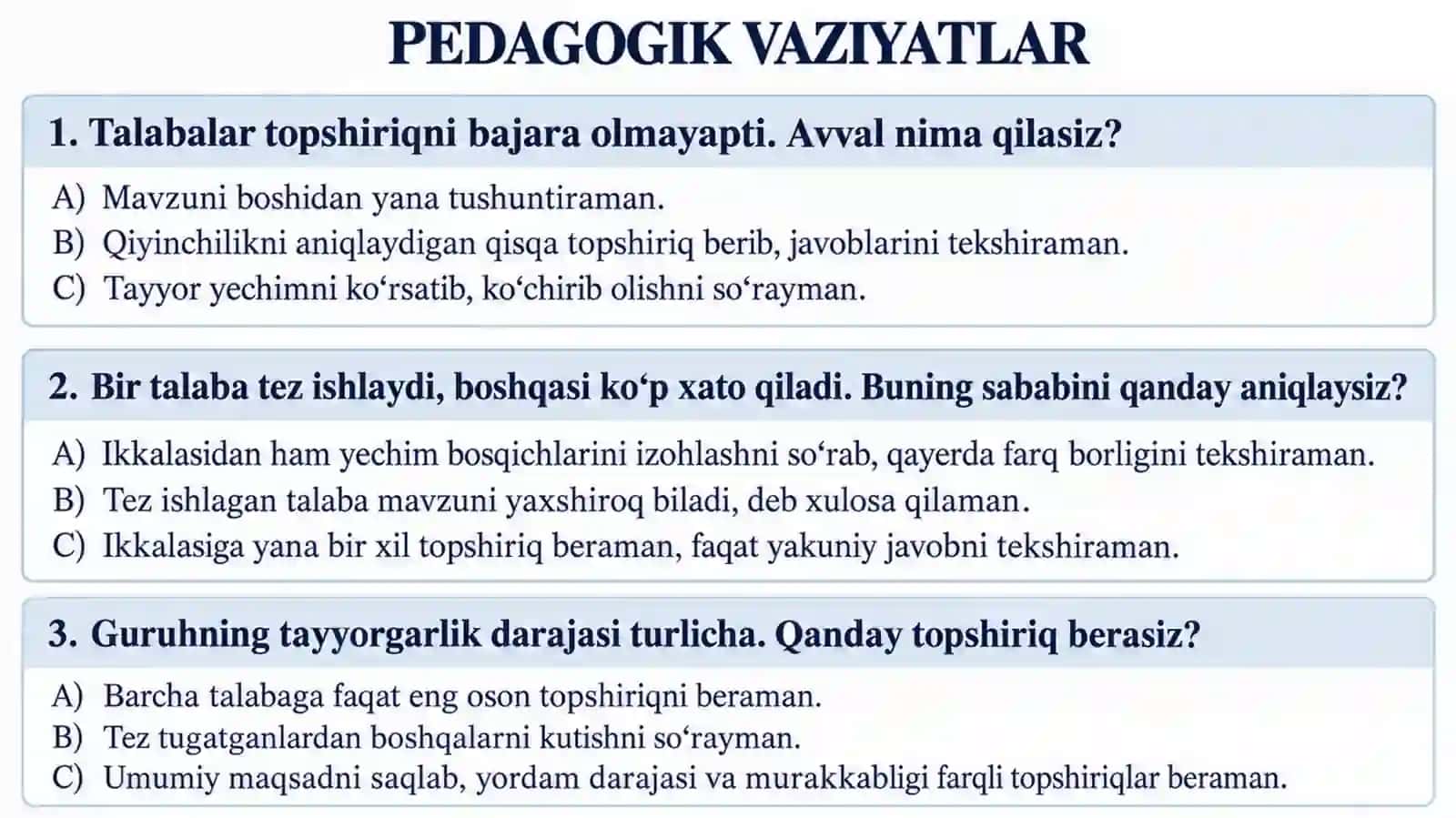 Pedagogik kompitentlikni shakllantirish 3