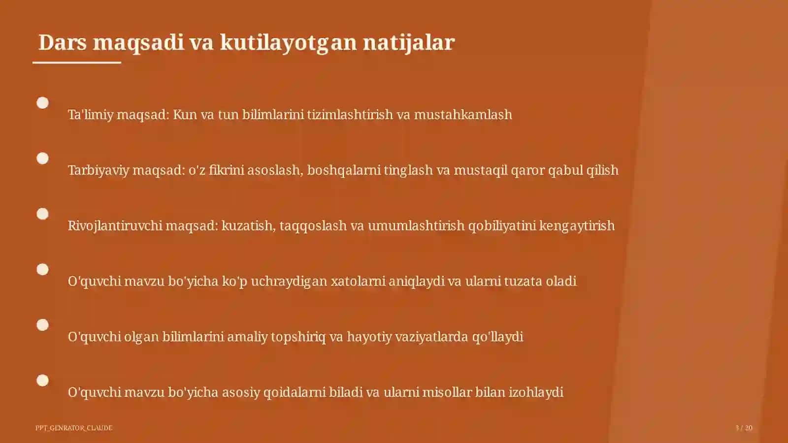 Kun va tun (1-sinf) 3