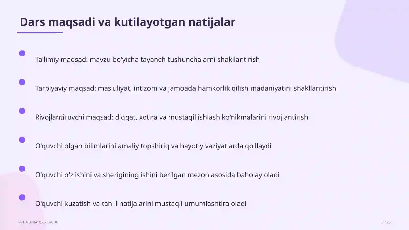 Insho yozish metodikasi: esse va maqola (11-sinf) 3