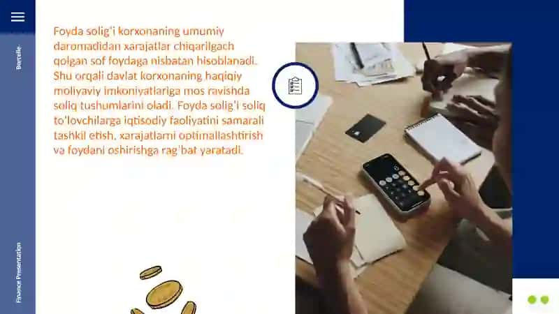 Foyda solig‘i bazasini aniqlash usullari, soliqni hisoblash va to‘lash tartibi 3