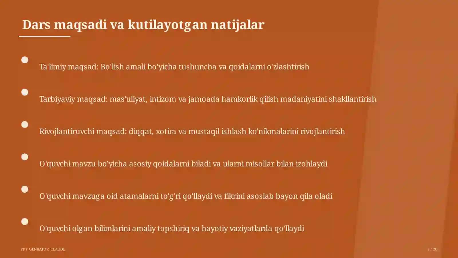 Bo'lish amali (2-sinf) 3