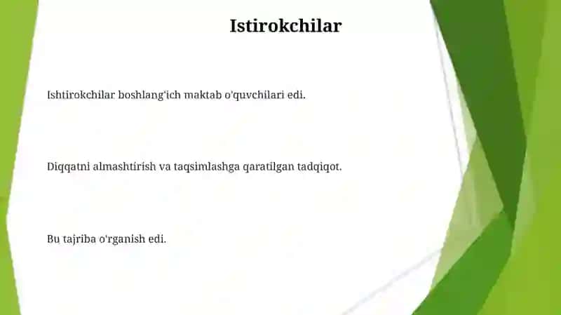 E'tiborni baholash va taqsimlash 3