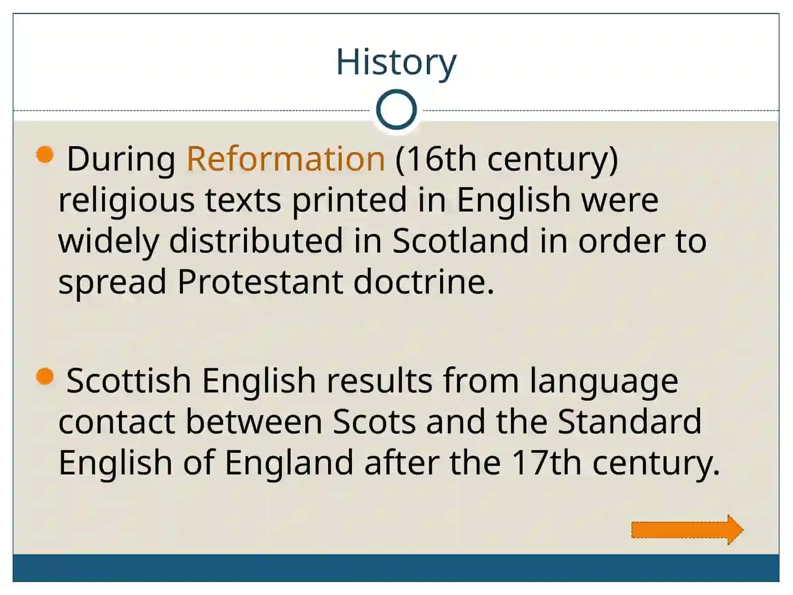Scottish English 3