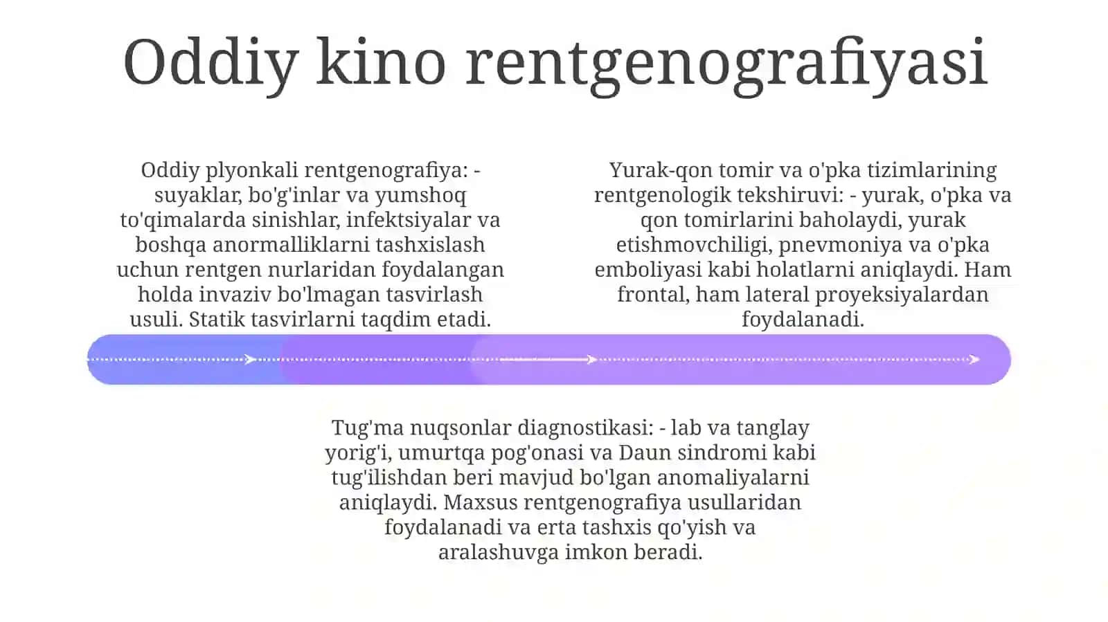 Yurak Va Qon-Tomir Sistemasi Kasalliklari Nurli Tekshirish Usullari. Orttirilgan Nuqsonlar Diagnostikasi. Tug`MaNuqsonlarDiagnostikasi 3