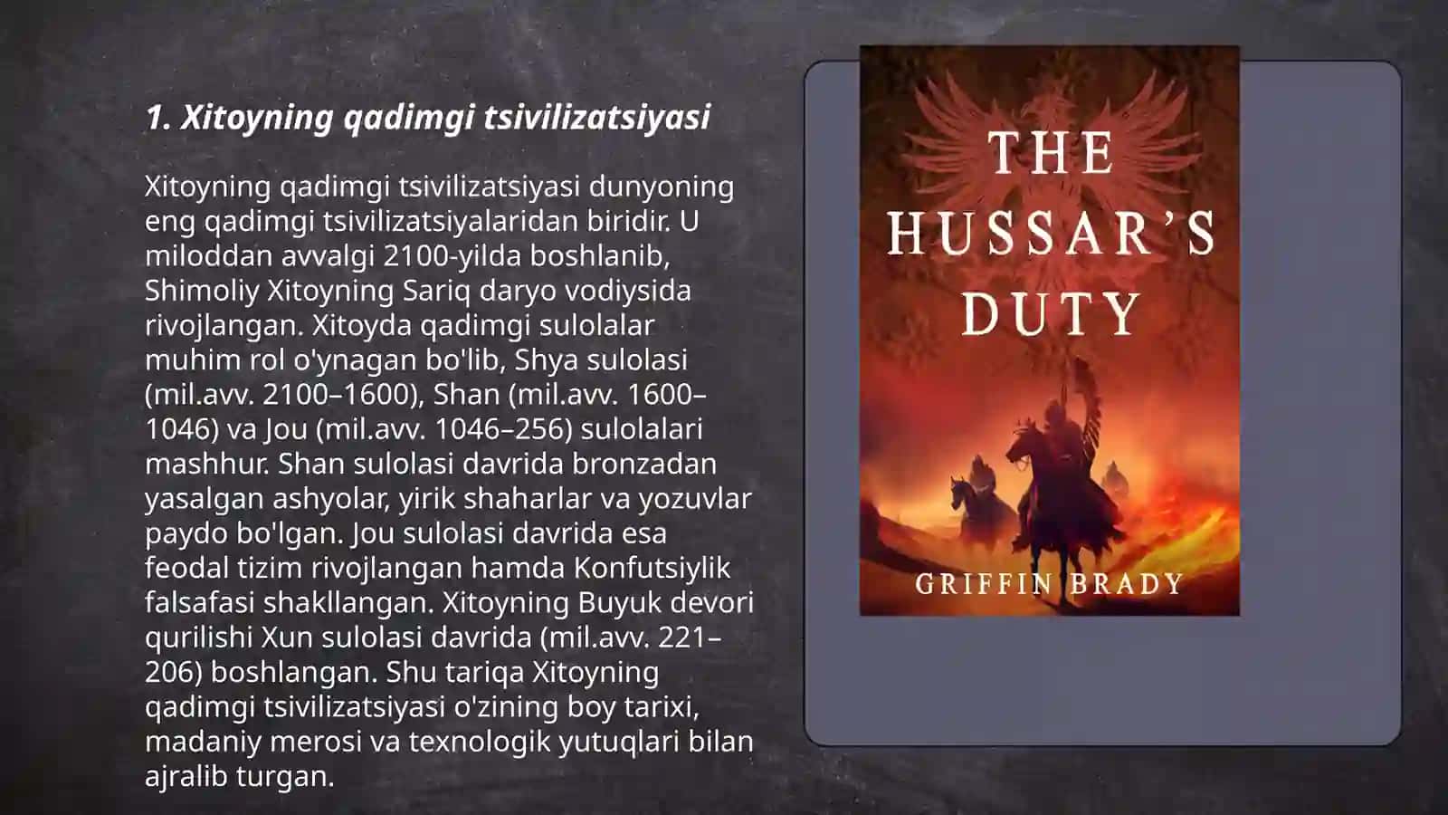 Xitoyning tarixiy bosqichlari 3