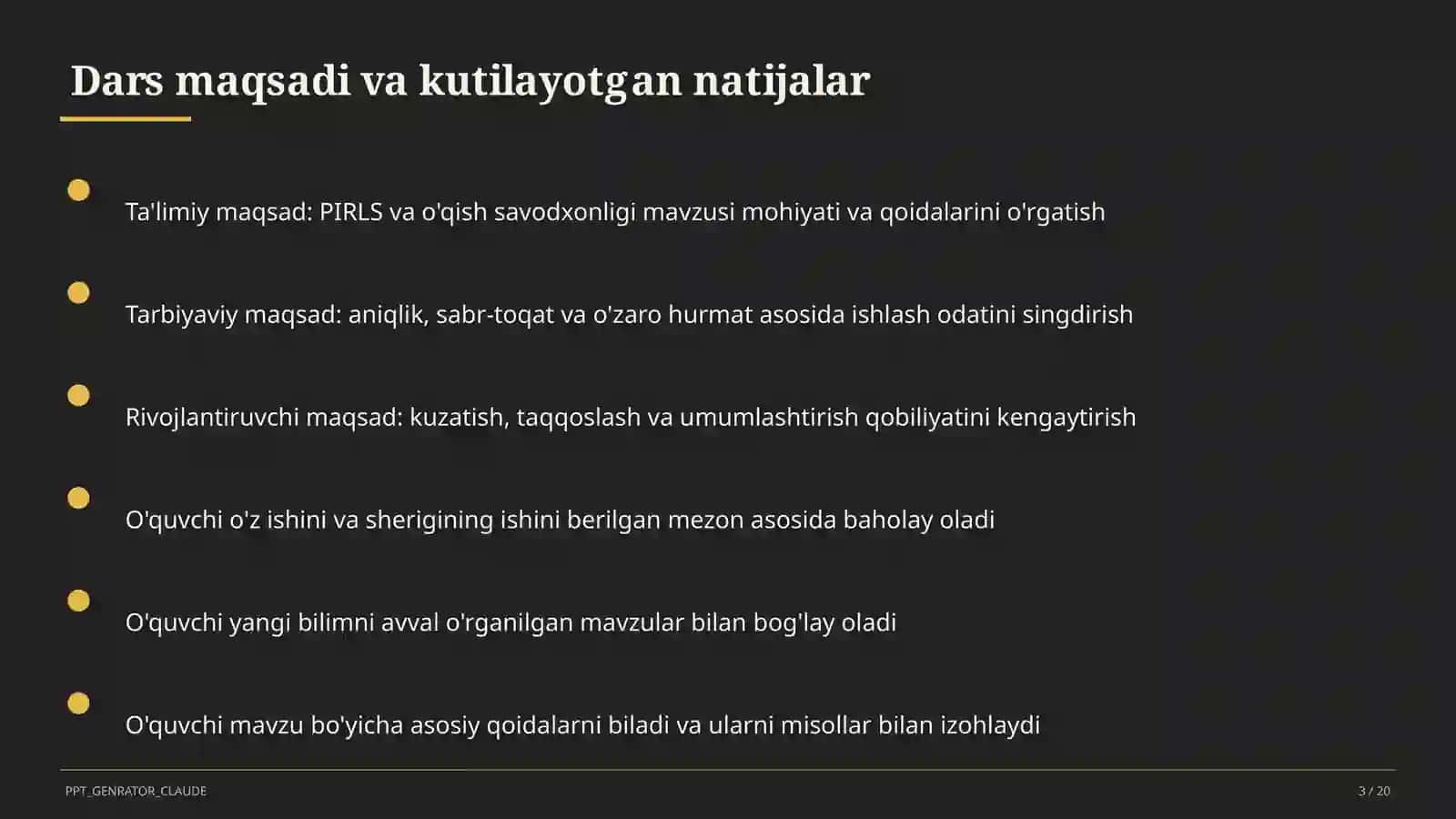 PIRLS va o'qish savodxonligi 3