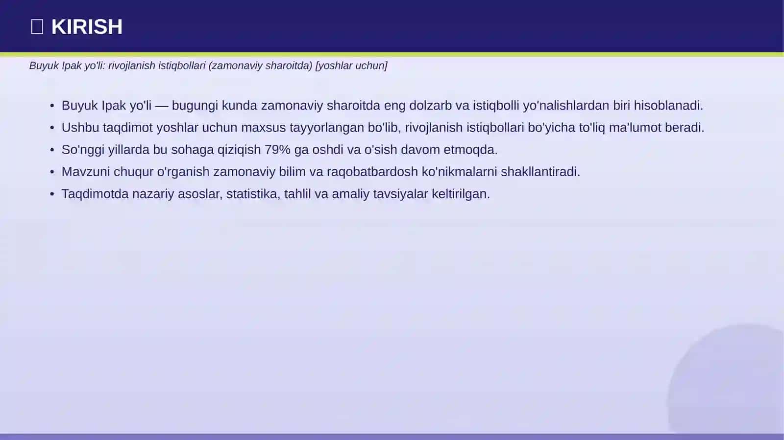 Buyuk Ipak yo'li: rivojlanish istiqbollari (zamonaviy sharoitda) [yoshlar uchun] 3