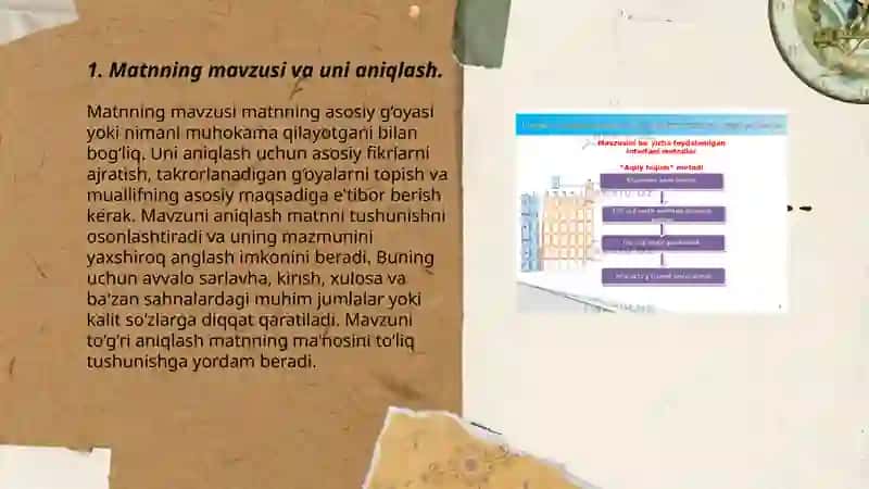 PIRLS topshiriqlari asosida Ona tili va o'qish savodxonligi darsligida berilgan matnlarni tahlil qilish 3