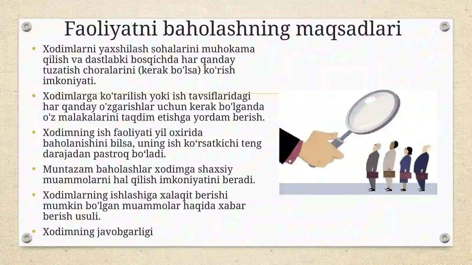 Ishnibaholash 3