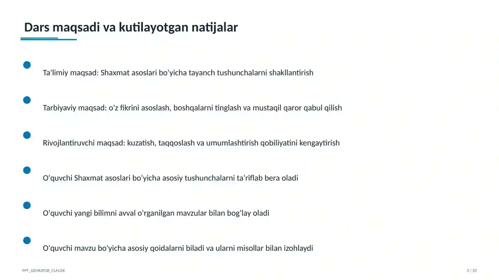 Shaxmat asoslari (4-sinf) 3