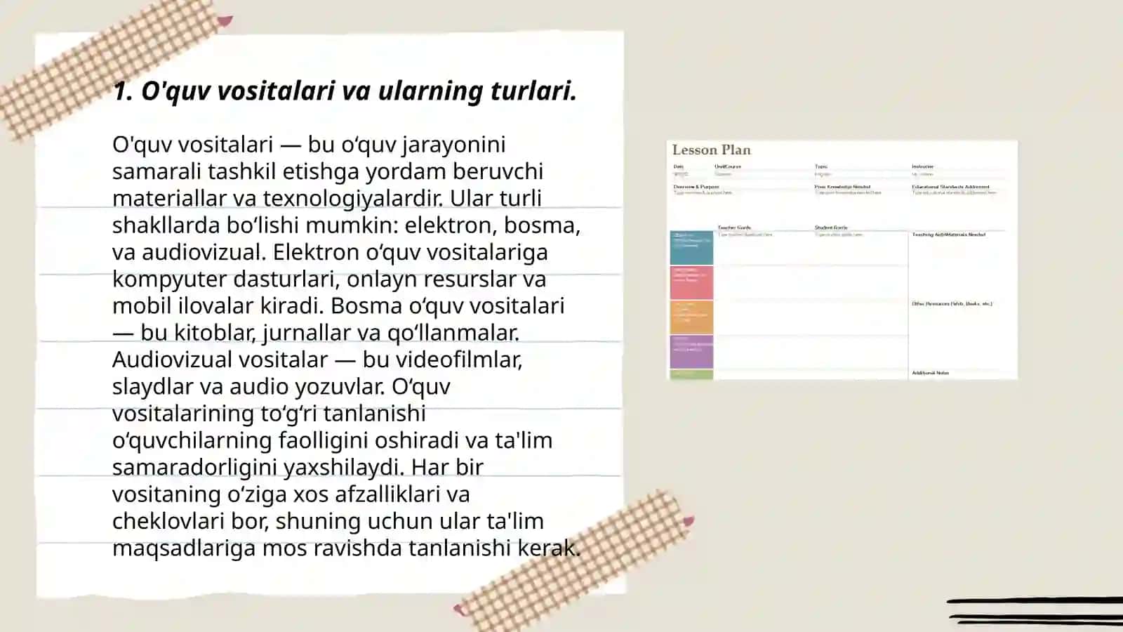 Boshlanğich talim tabiy fanlari darslarida òquv vositalari 3