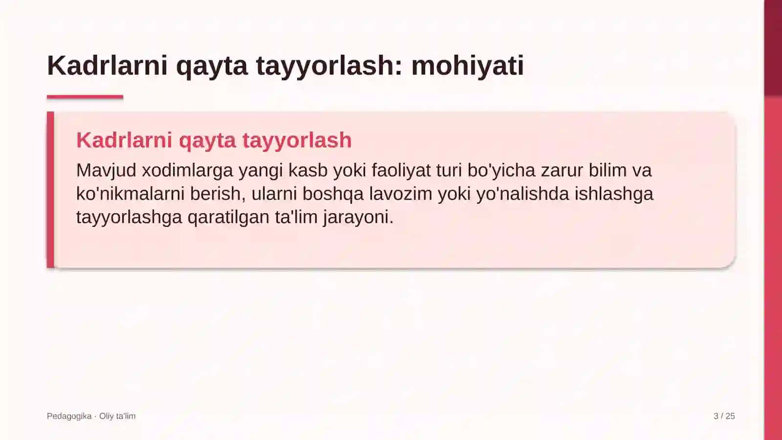 Konsalting kompaniyalarida kadrlarni qayta tayyorlash 3
