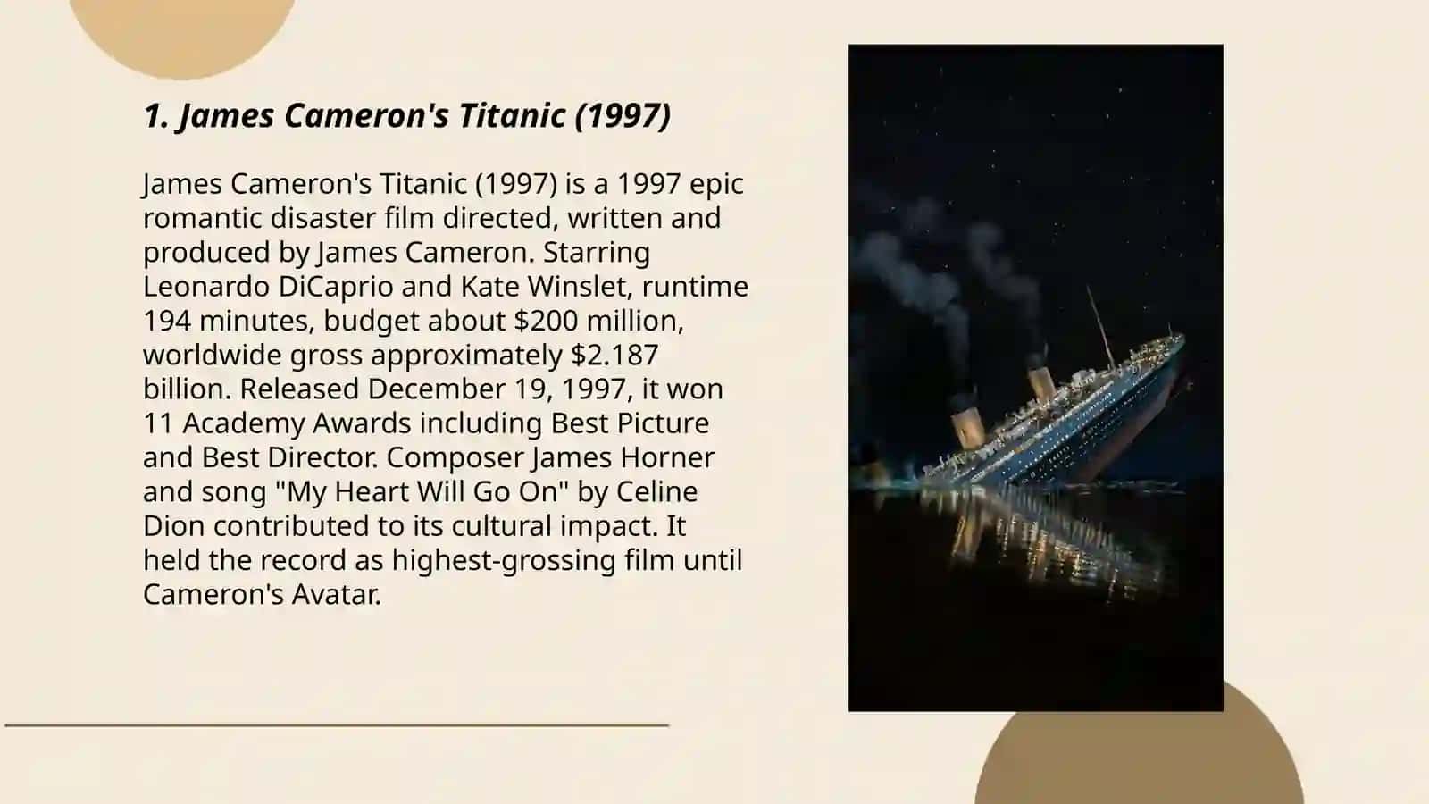Titanic films 3