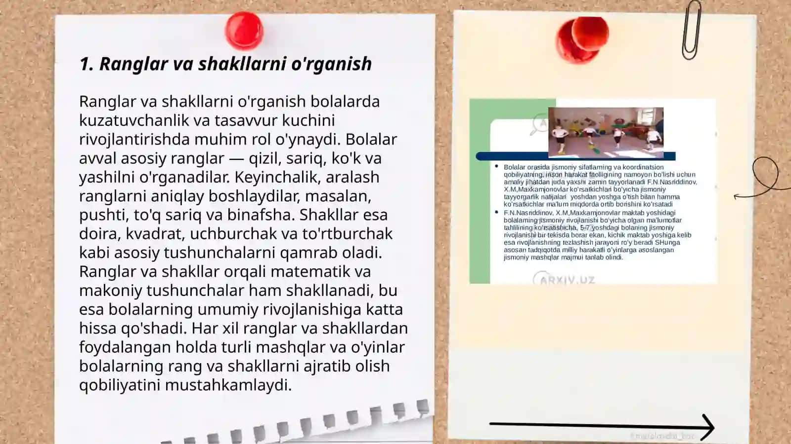 Maktabgacha oshdagi bolalarda bilish jarayonlarini rivojlantirish bo'yicha mashg'ulotlar 3