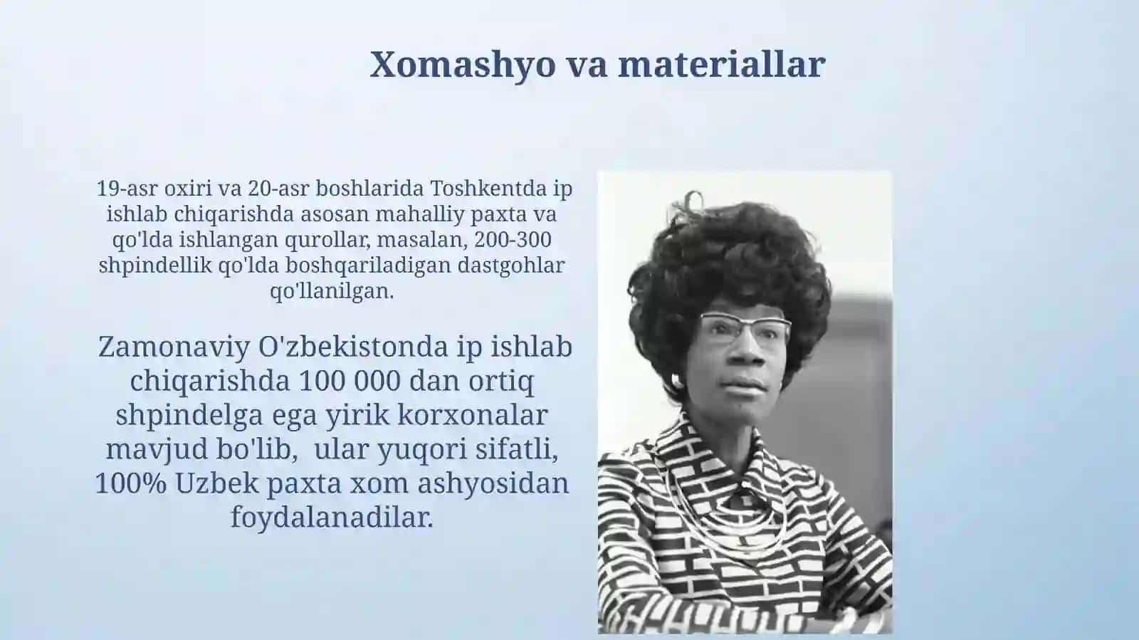 Ip turlaridan amaliy darslarni tashkil etish metodikasi.Ip ish ishlab chiqarishdagi tarixi 3