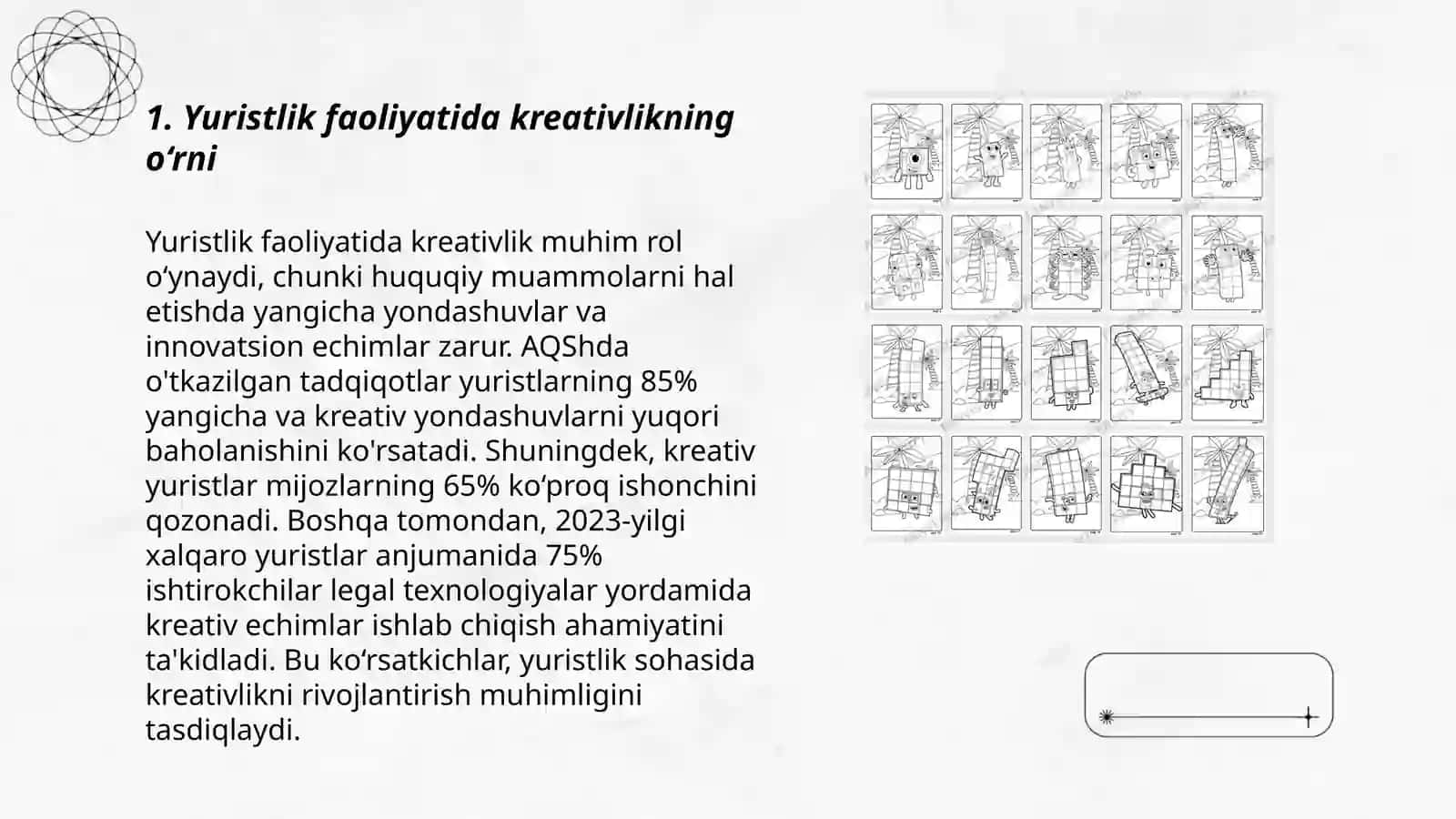 Yurist faoliyatida tashabbuskorlik, kreativlik va masalaga ijodiy yondashuv 3
