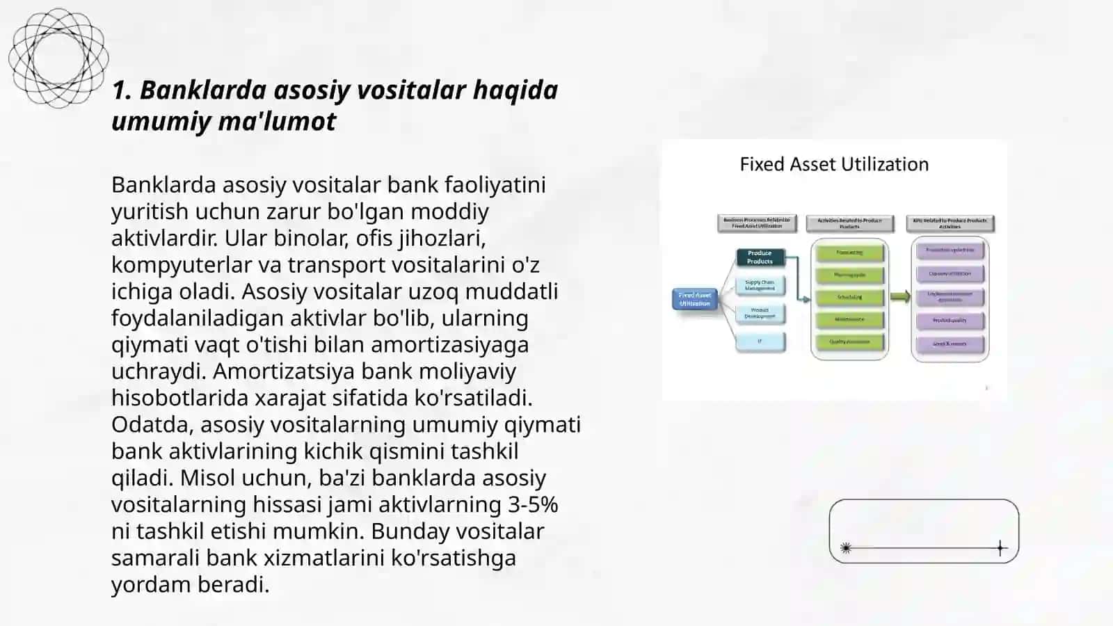 Banklarda asosiy vositalarni qayta baholash va uning hisobi 3