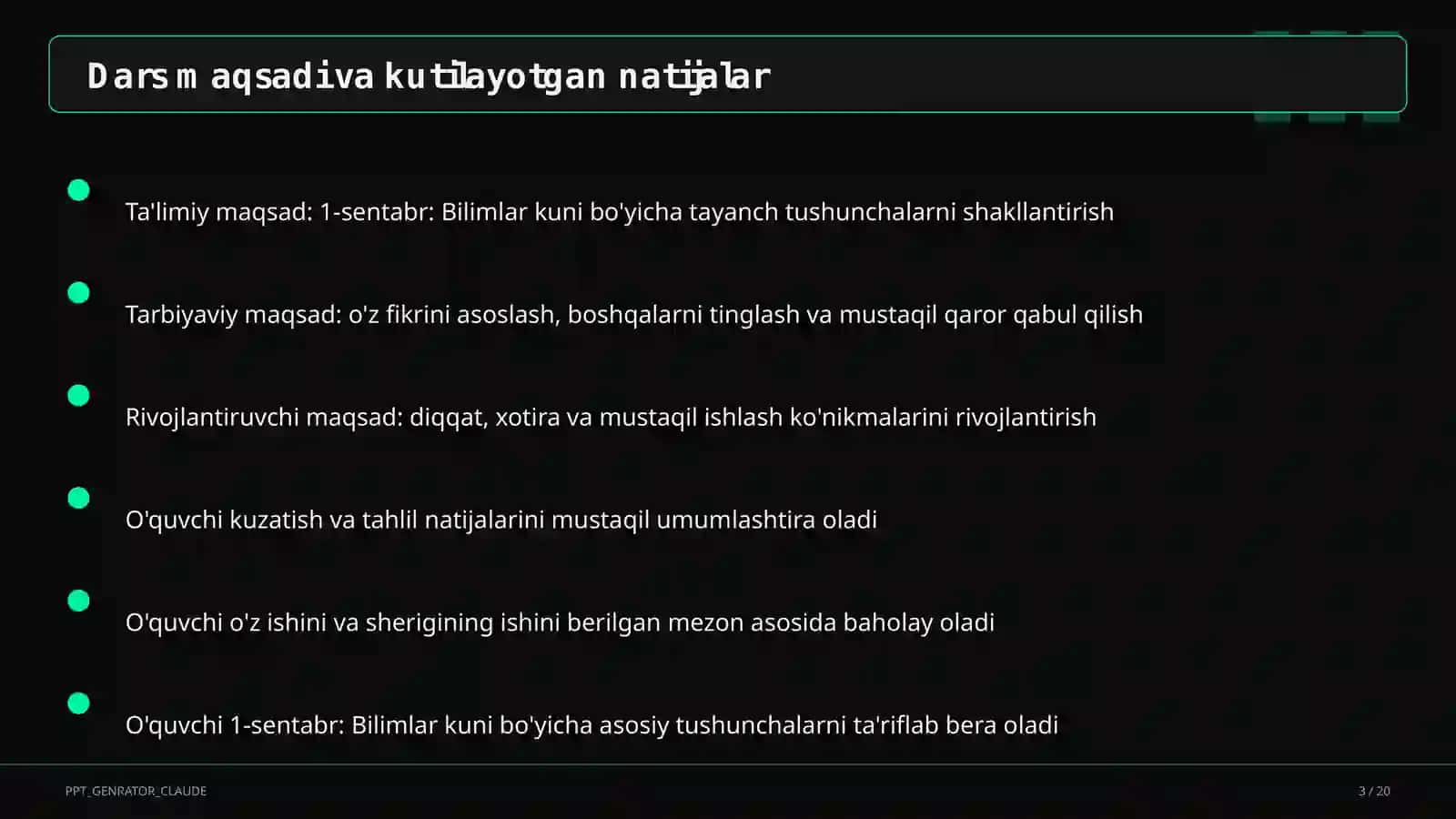 1-sentabr: Bilimlar kuni 3