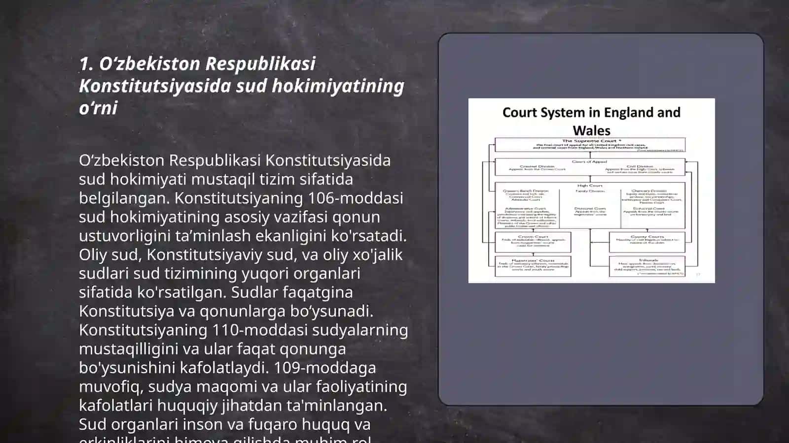 O'zbekiston Respublikasining sud hokimyati konstitutsiyaviy asoslari 3