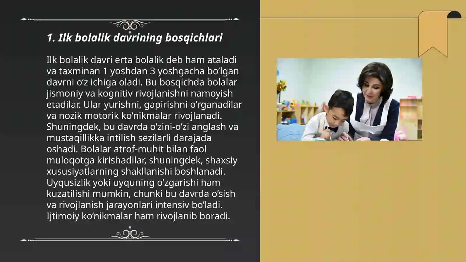 Ilk bolalik davrida psixik rivojlanish davrlari 3