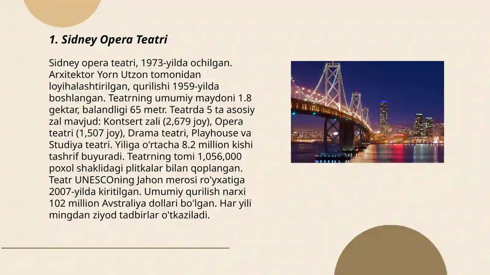 Sidney Opera Teatri 3