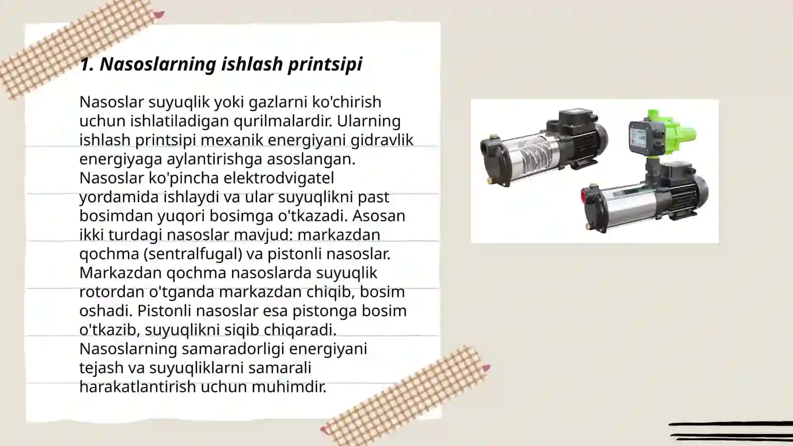 Nasoslar 3