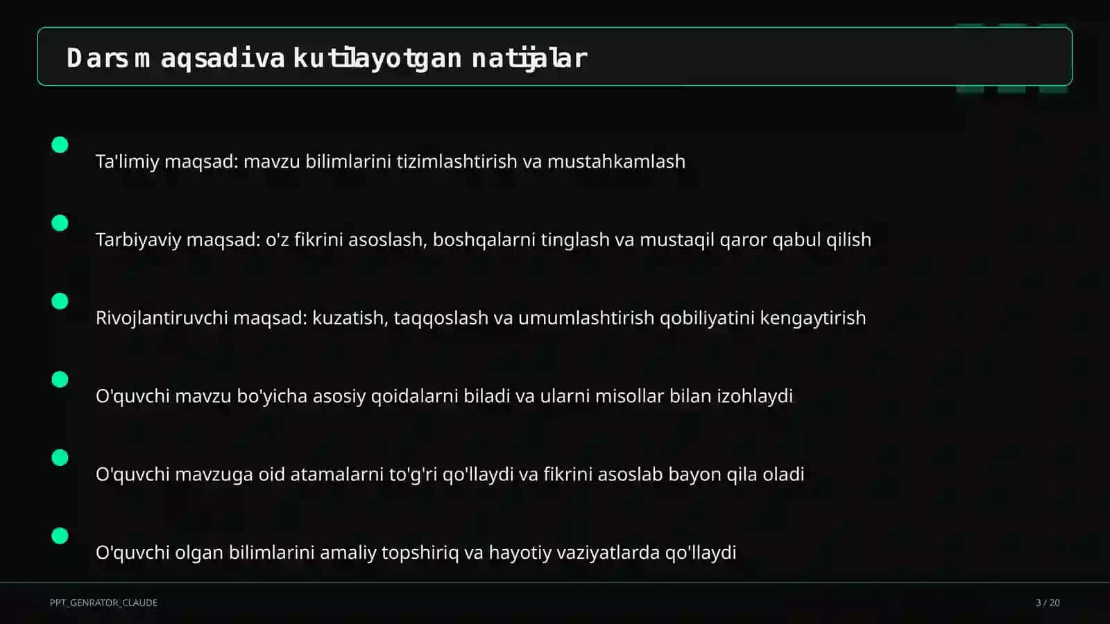 g'oyadan mahsulotgacha (8-sinf) 3