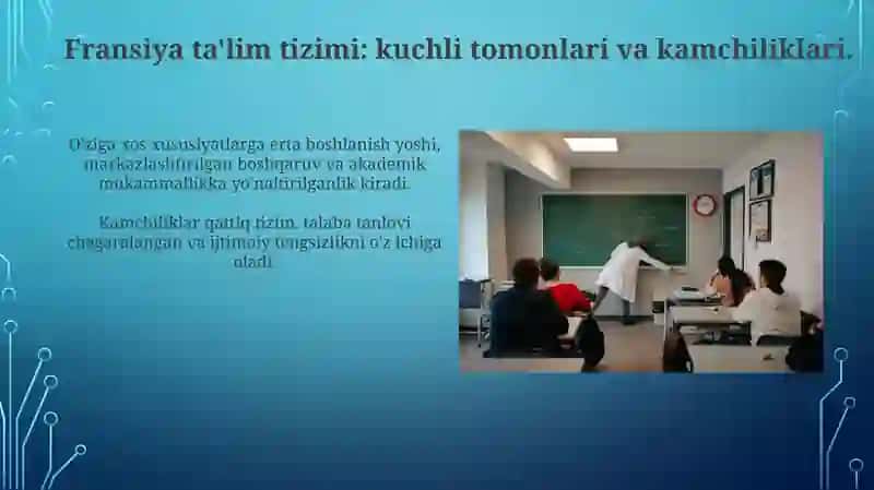 Fransiya ta'lim tizimi 3
