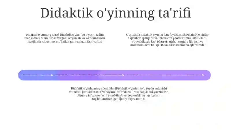 OʻQitishni Tashkil Qilishda Didaktik OʻYin Metodidan Foydalanish 3