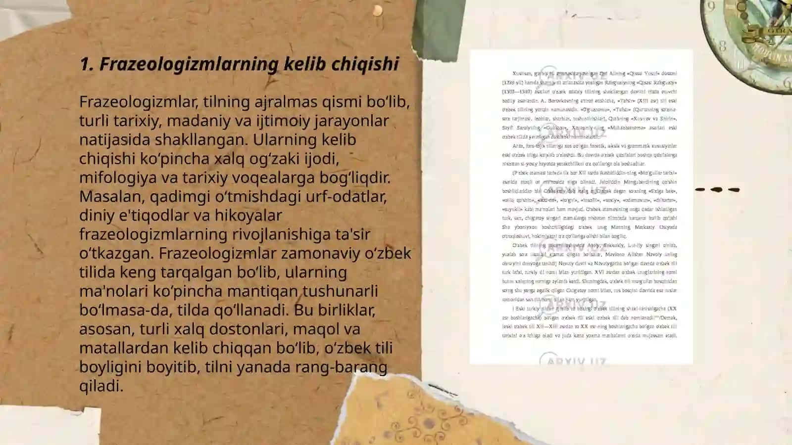 O'zbek tili frazeologiyasi 3