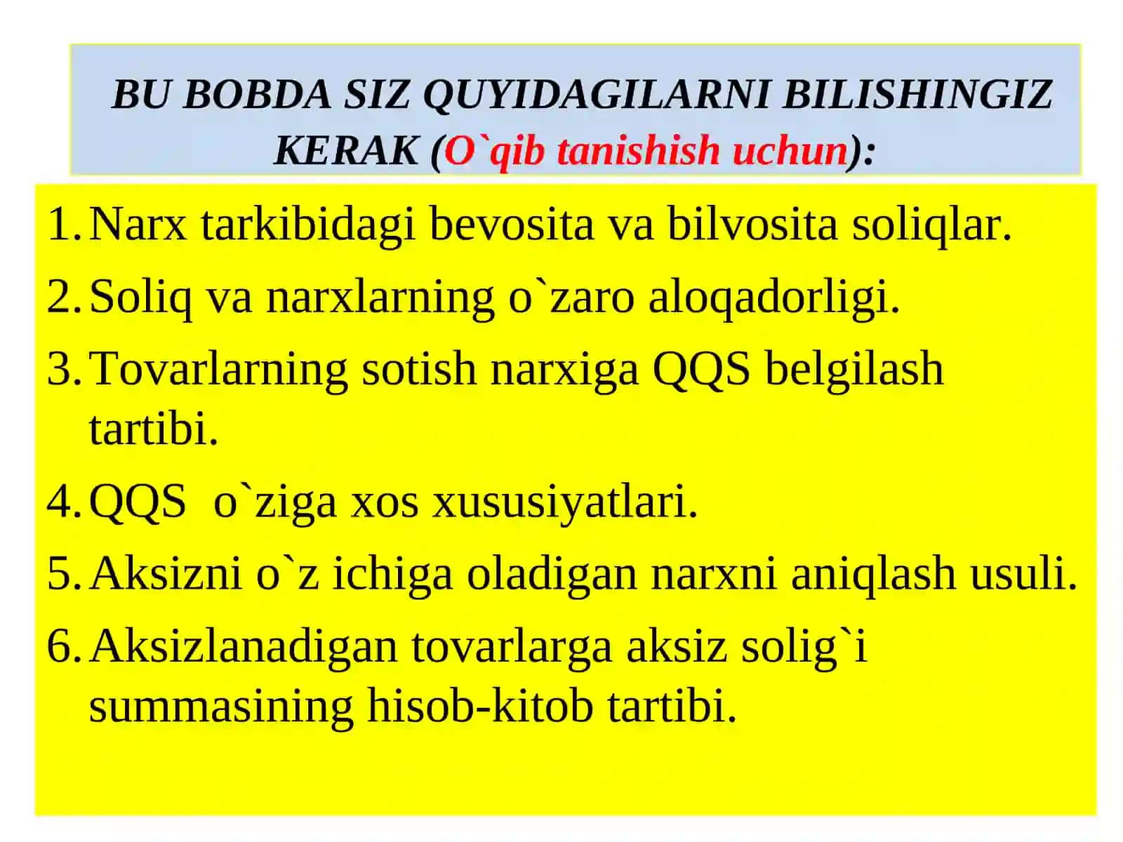 Bozor narxini shakllantirish tizimi 3