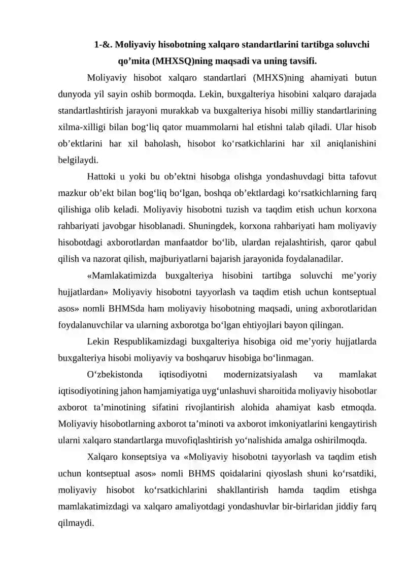 Moliyaviy hisobotning xalqaro standartlari fanidan 3