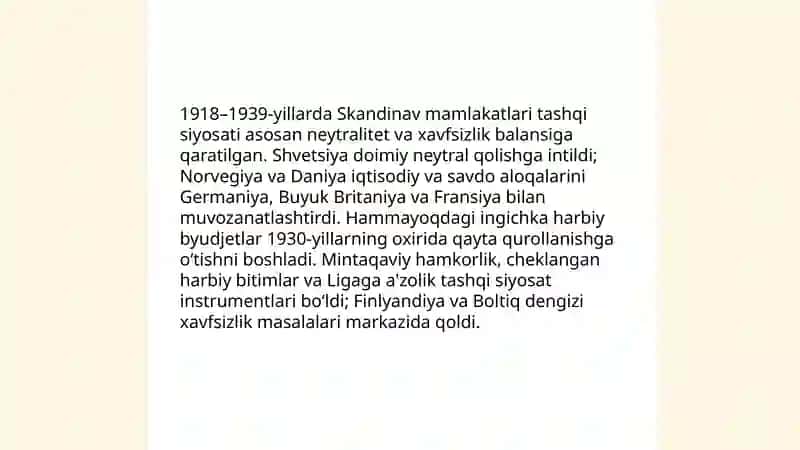 1918-1939-yillarda skandinavlar 3