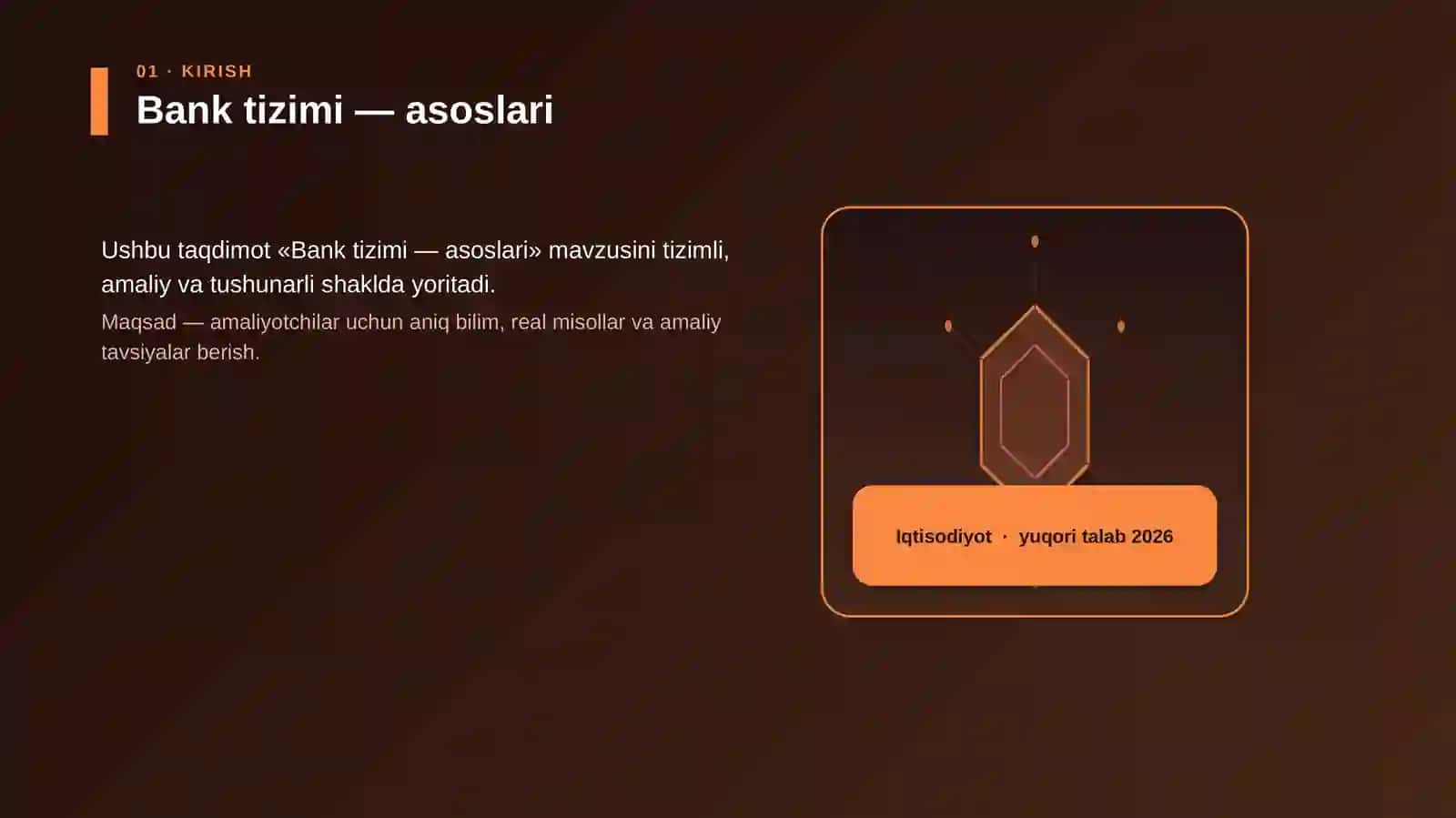 Bank tizimi — asoslari 3