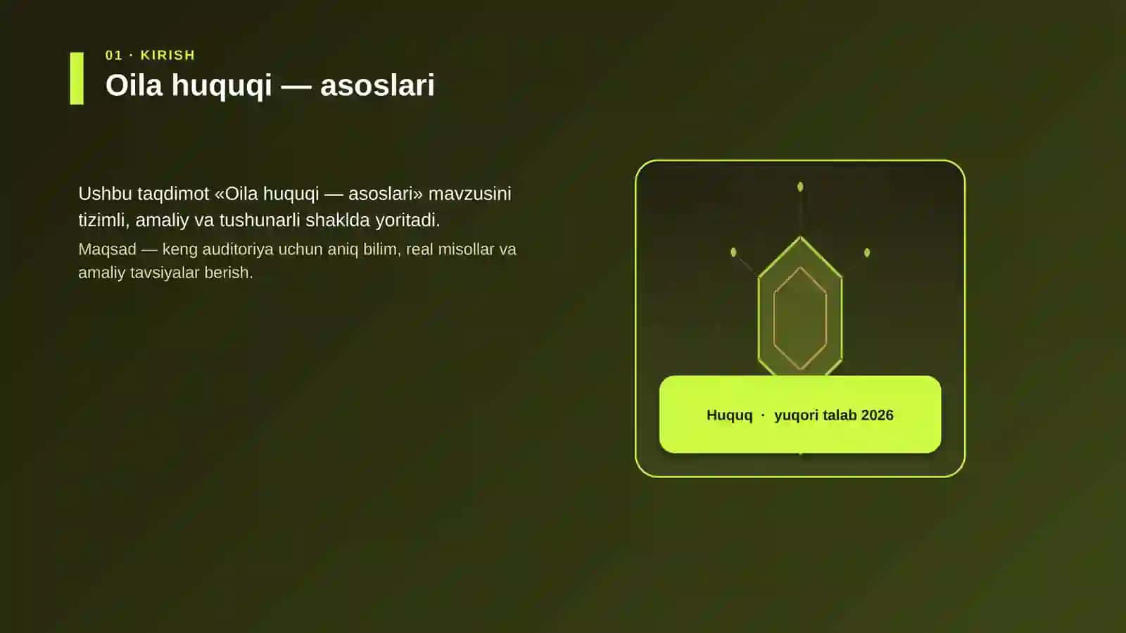 Oila huquqi — asoslari 3