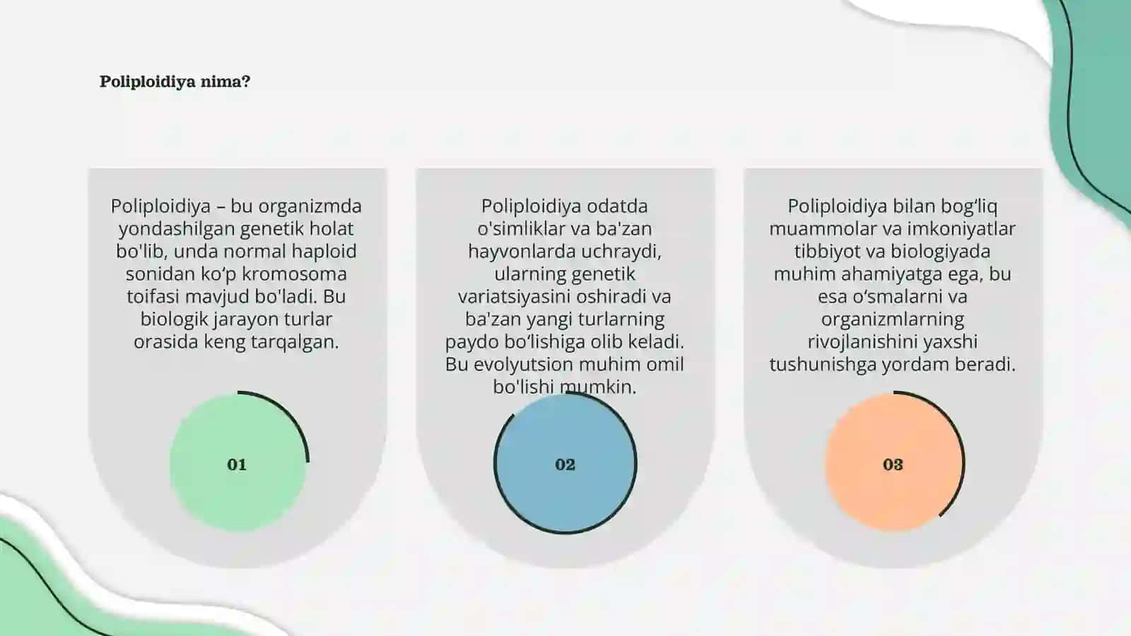 Poliploidiya haqida tushuncha 3