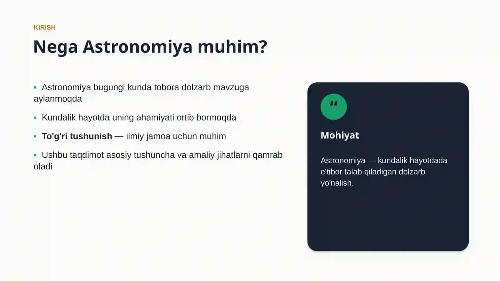 Kundalik Hayotda 3