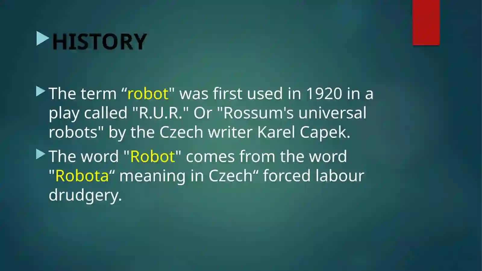 Robotics 3