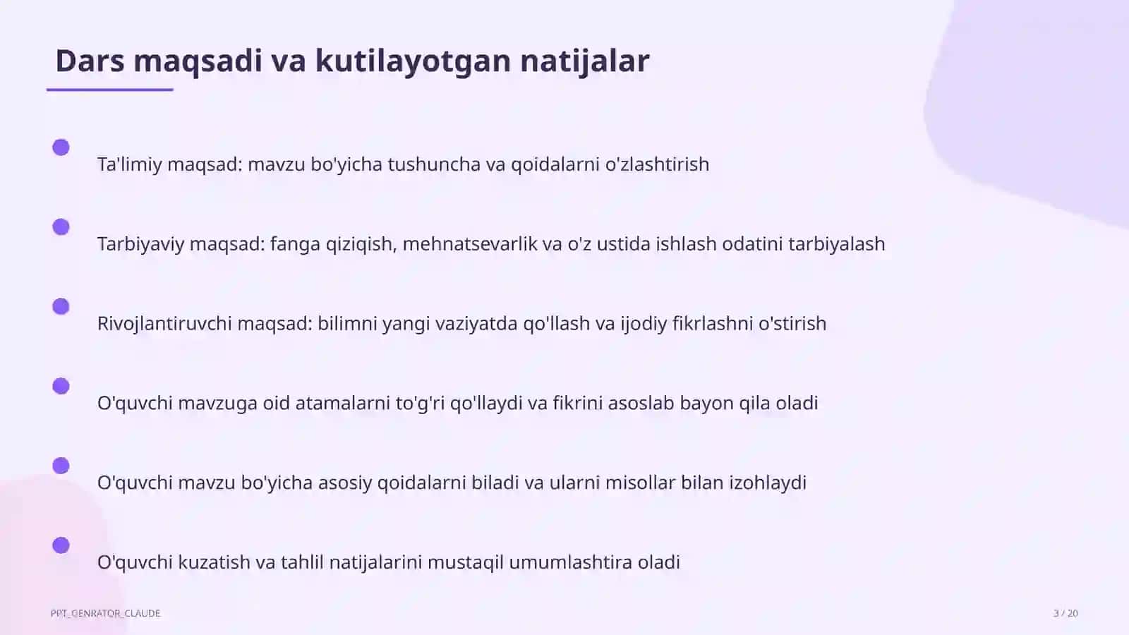 Kimyoviy reaksiyalar va ularning turlari (7-sinf) 3