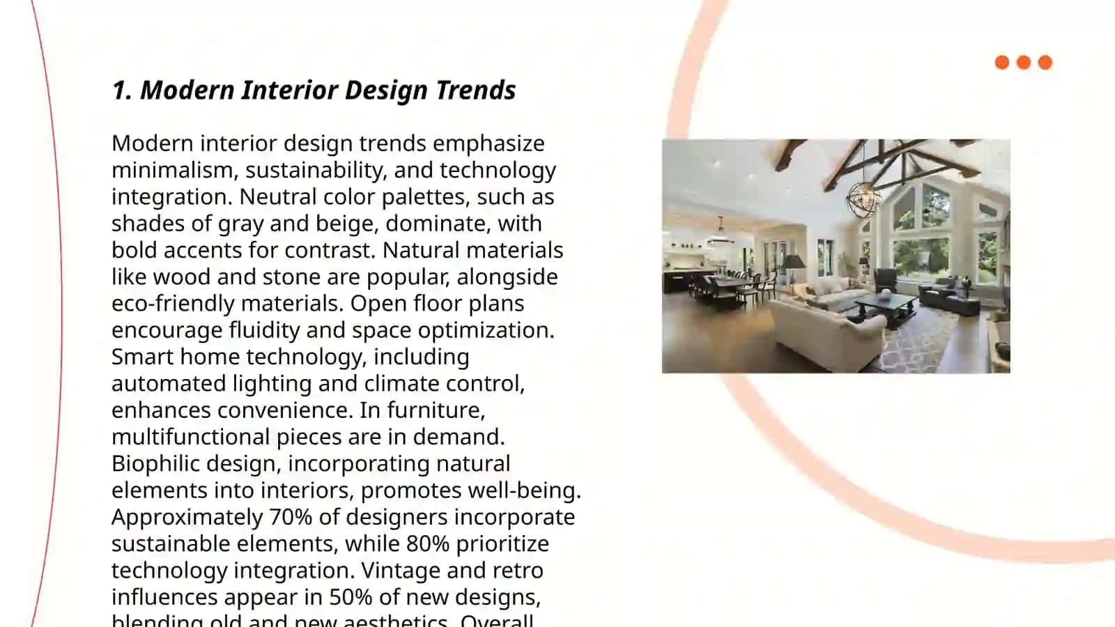 Modern Interior Design Trends 3