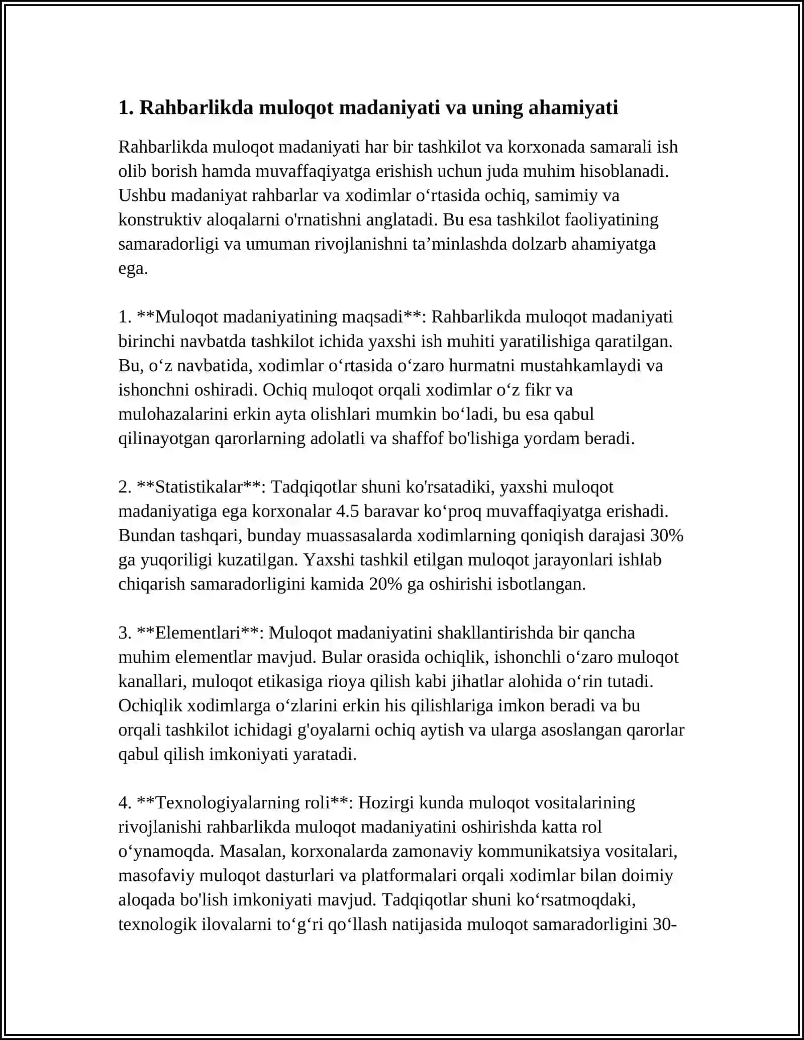 RAHBARLIKDA SHAXS MULOQOTMANDLIGINING ROLI VA SHAXSIYATGA YO‘NALGANLIK 3