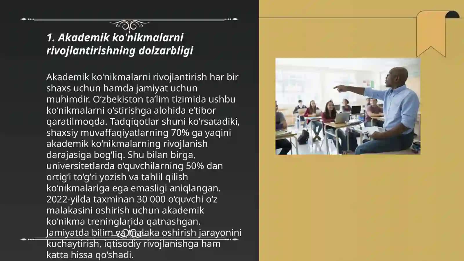Akademik ko'nikmalarni rivojlantirishning dolzarbligi 3