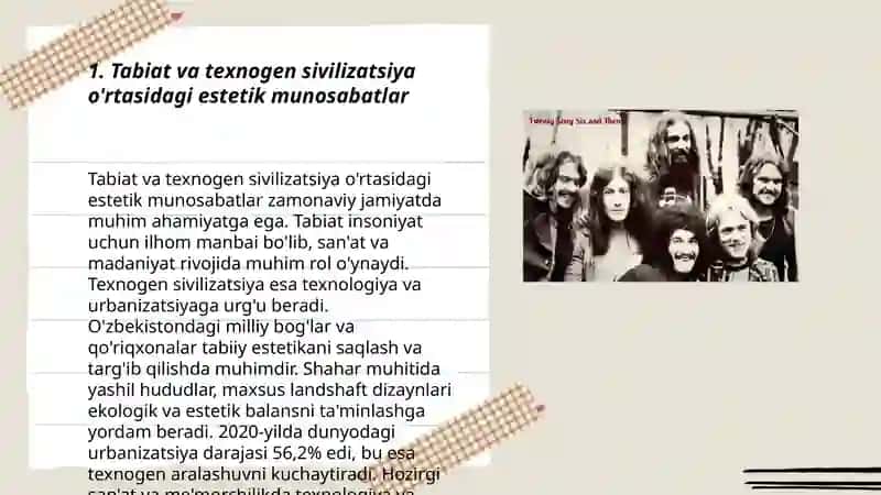 Tabiat va texnogen sivilizatsiya estetikasi 3