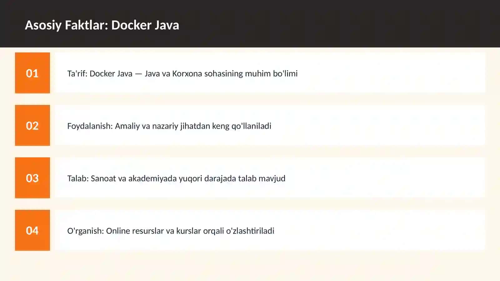 Docker Java 3