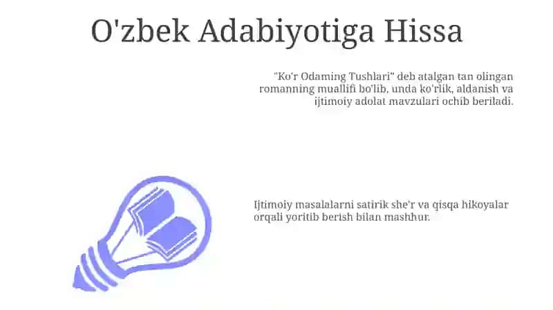 Ko'r Odaming Tushlari 3