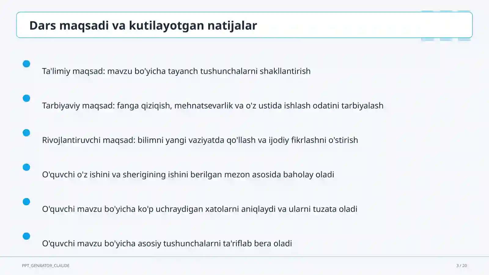 Onlayn baholash vositalari: Plickers va Socrative 3