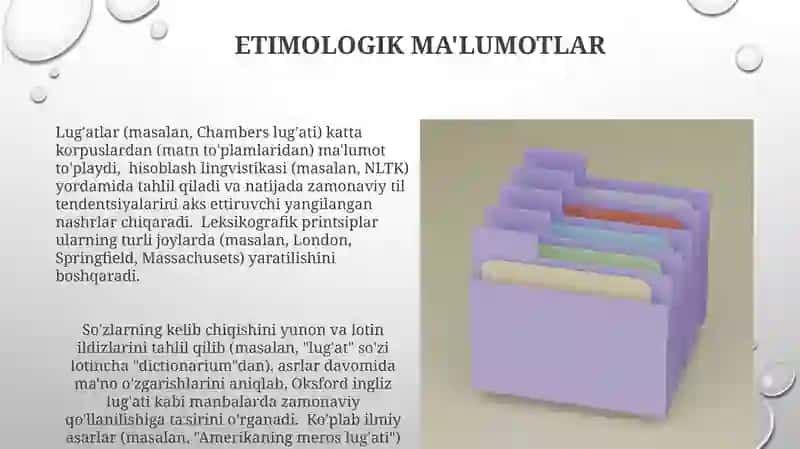Zamonaviy lug'atlar 3