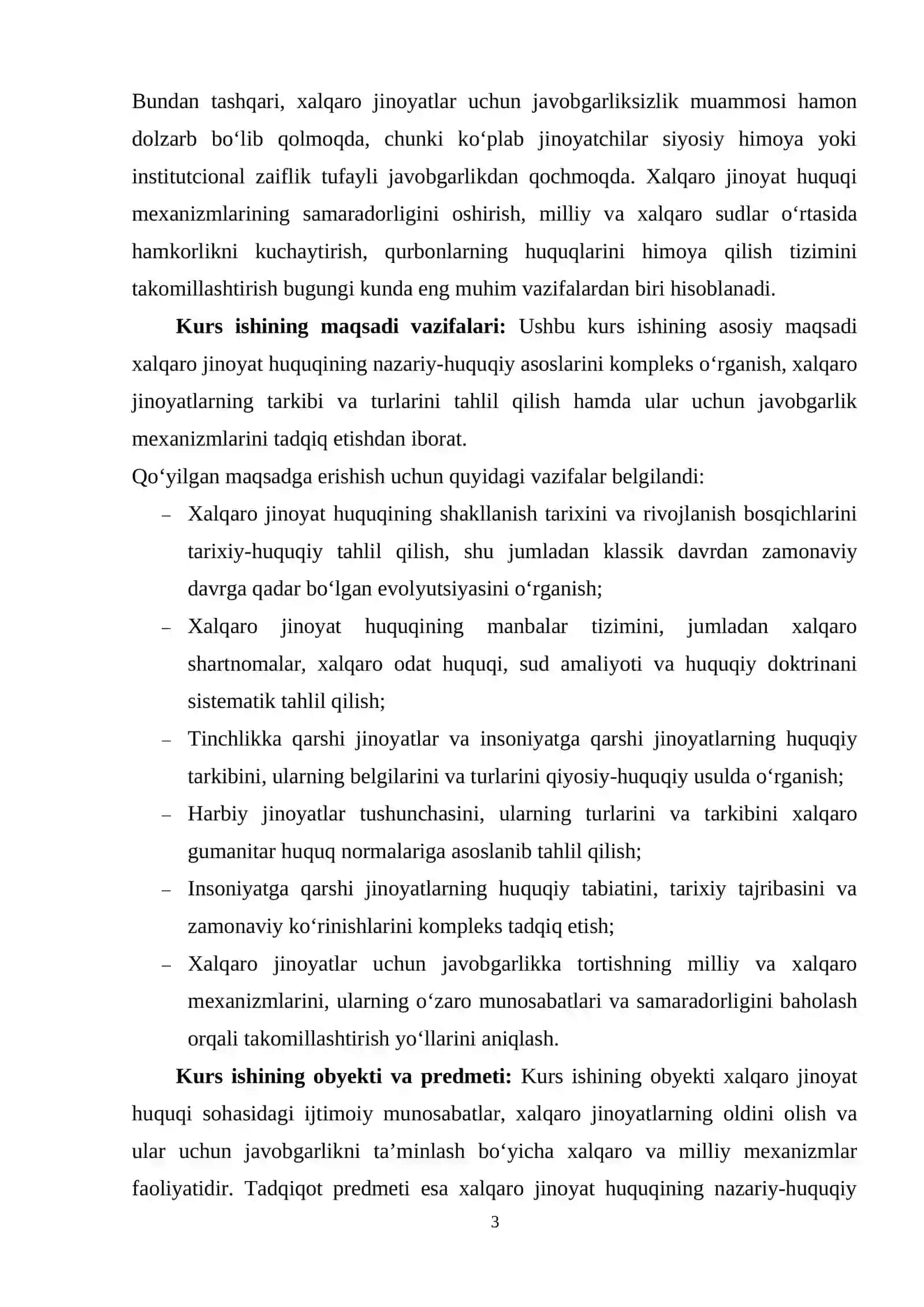 Xalqarо jinоyat huquqining NAZARIY-HUQUQIY ASОSLARI 3