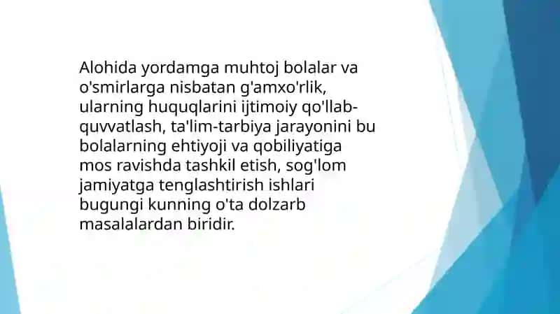 Inkulyuziv ta'limni rivojlantirishdagi xalqaro tajribalar 3